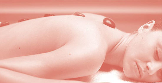 Bild von Hot Stone Massage